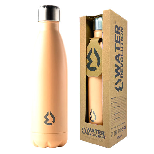 Water Revolution Peach water bottle 500ml