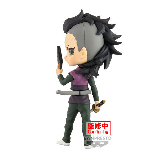 Figura Genya Shinazugawa Demon Slayer Kimetsu no Yaiba Q posket 14cm