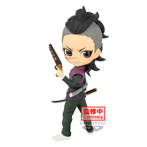 Demon Slayer Kimetsu no Yaiba Genya Shinazugawa Q posket figure 14cm