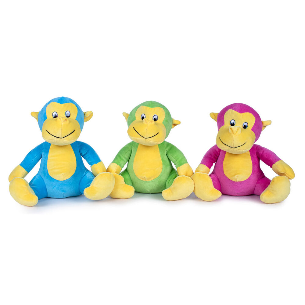 Monkey Plush Toy Assorted 20cm