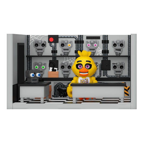 Snaps! playset figure Five Nights at Freddys Chica with Storage Room