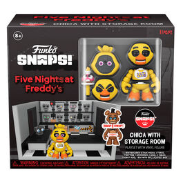 Snaps! playset figure Five Nights at Freddys Chica with Storage Room