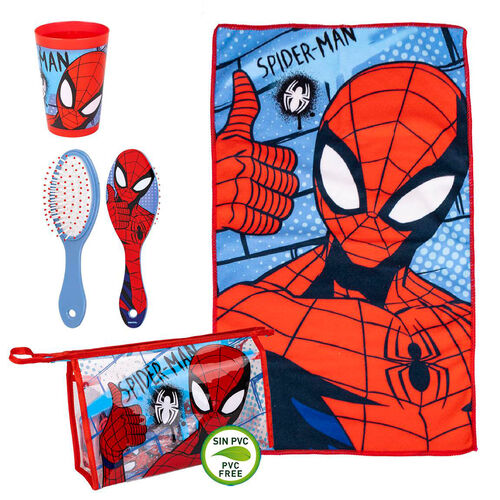 SM15222 - varie - the cartoon world - CESTO PORTA GIOCHI PORTATUTTO MARVEL  SPIDERMAN