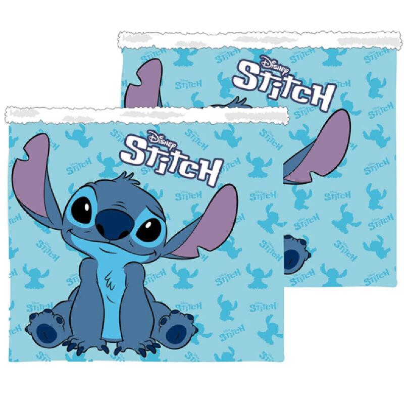 Disney STITCH Experiment 626 Glittering Blue Pencil Pouch Case Lilo &  Stitch New