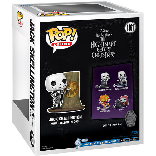 POP Deluxe figure Disney Nightmare Before Christmas 30th Anniversary With Halloween Door