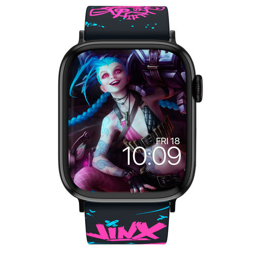 MobyFox League of Legends - Jinx Graffiti Smartwatch Band | Officially Licensed