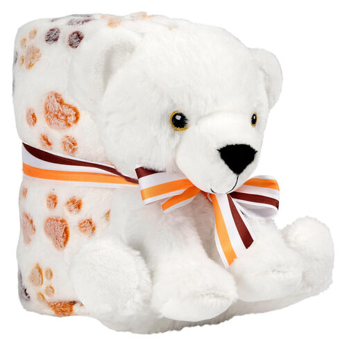 Perry Bear Soft blanket + plush toy 22cm