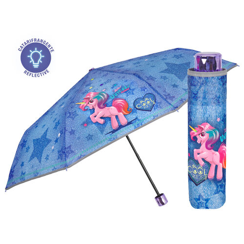 Unicorn manual folding umbrella 50cm