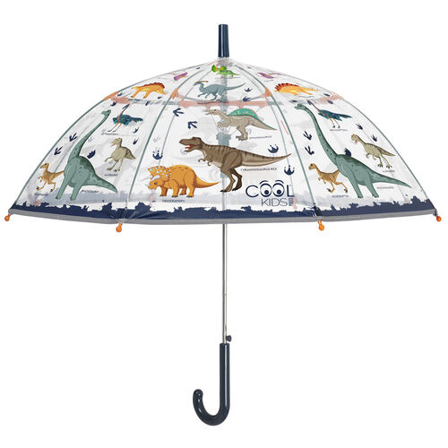 Dinosaurs Transparent automatic umbrella 45cm