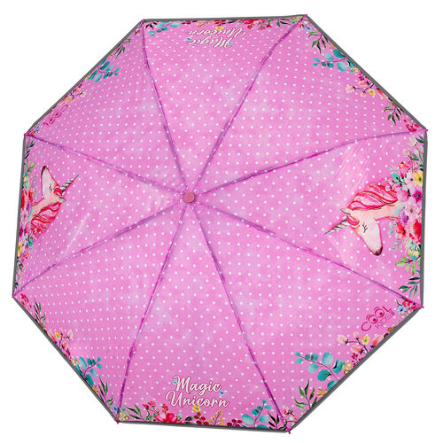 Unicorn manual folding umbrella 50cm