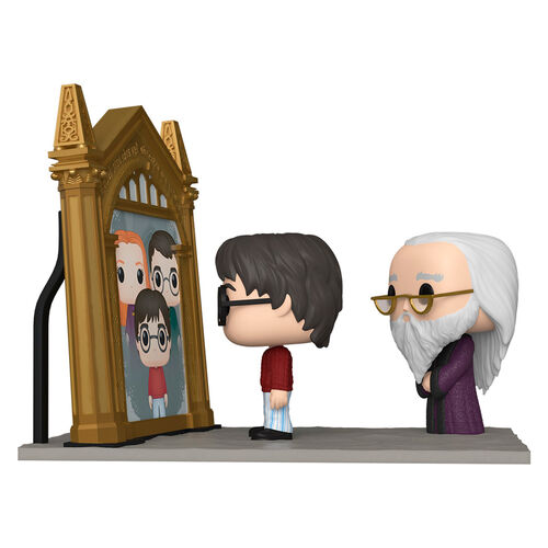 Figura POP Moment Harry Potter - Harry Potter & Albus Dumbledore the Mirror of Erised Exclusive