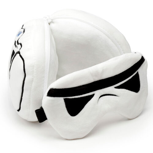 Relaxeazzz Star Wars Stormtrooper travel pillow eye mask