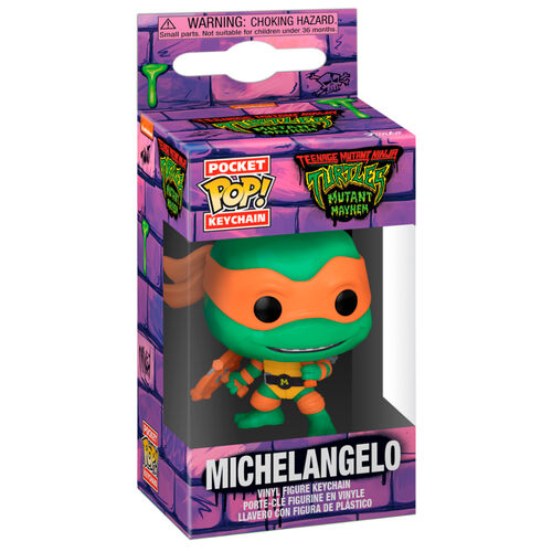 Pocket POP Keychain Ninja Turtles Michelangelo