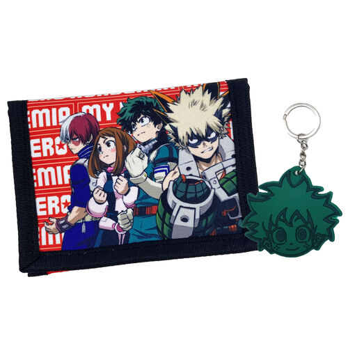 My Hero Academia set wallet + keychain