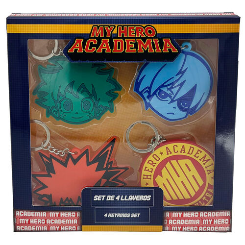 My Hero Academia set 4 keychain