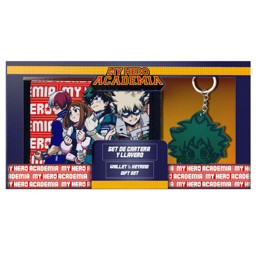 My Hero Academia set wallet + keychain