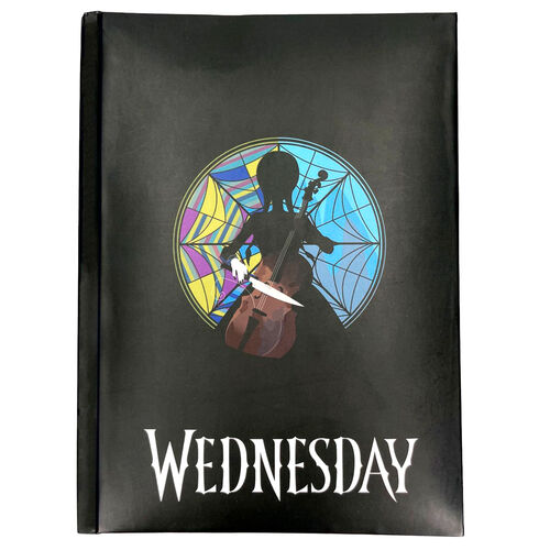 Wednesday Roseton A5 light notebook