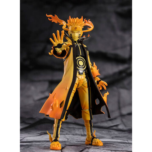 Figura SH Figuarts Naruto Uzumaki Kurama Link Mode Courageous Strength That Binds Naruto Shippuden 15cm