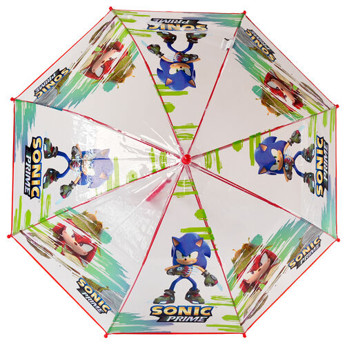 Sonic the Hedgehog manual transparent umbrella 48cm