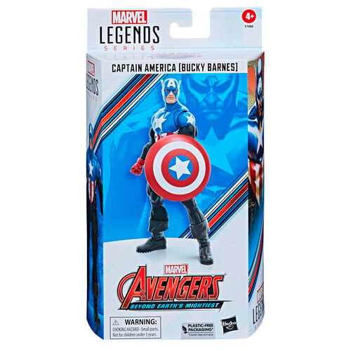 Figura Capitan America Bucky Barnes Beyond Earths Mightiest Los Vengadores Avengers Marvel 15cm