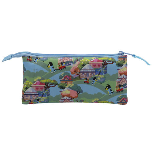 Bluey triple pencil case