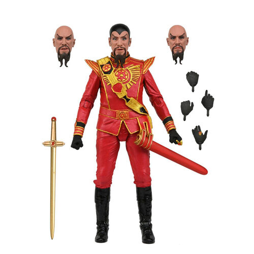 Flash Gordon 1980 Red Military Outfi Ming Red Ultimate figure 18cm