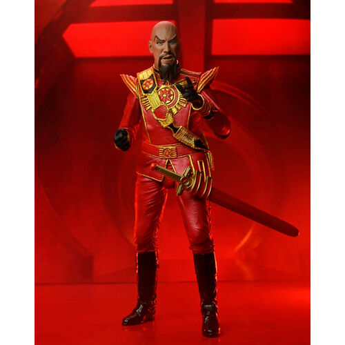 Flash Gordon 1980 Red Military Outfi Ming Red Ultimate figure 18cm