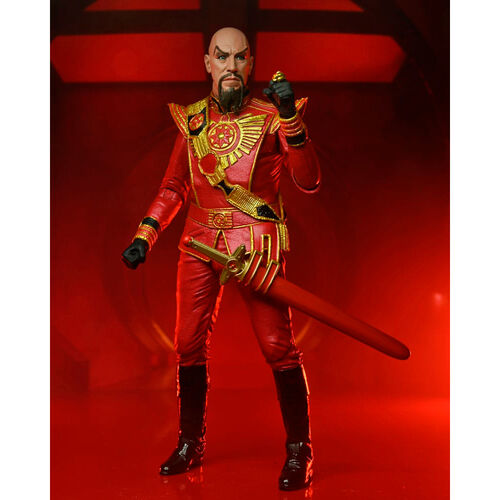 Flash Gordon 1980 Red Military Outfi Ming Red Ultimate figure 18cm