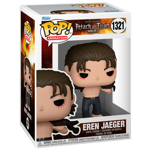 Figura POP Attack on Titan Eren Jeager