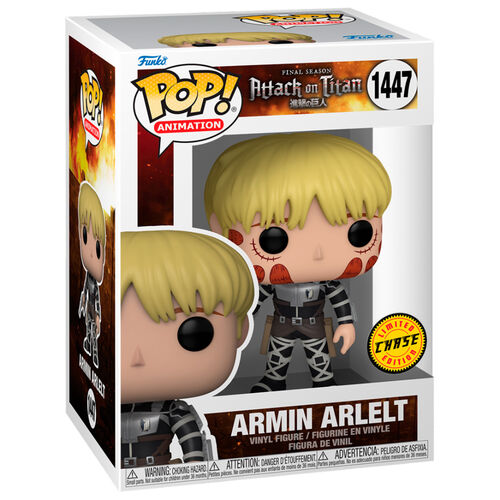 POP figure Attack on Titan Armin Arlelt 5 + 1 Chase