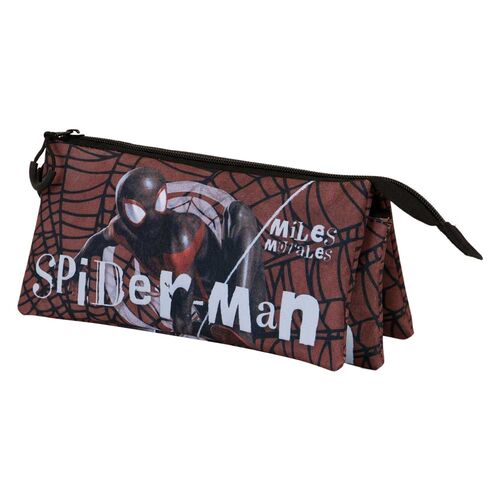 Marvel Spiderman Blackspider triple pencil case