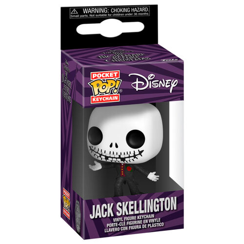 Pocket POP Keychain Nightmare Before Christmas 30th Anniversary Jack Skellington