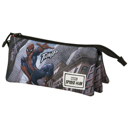 Marvel Spiderman Arachnid triple pencil case
