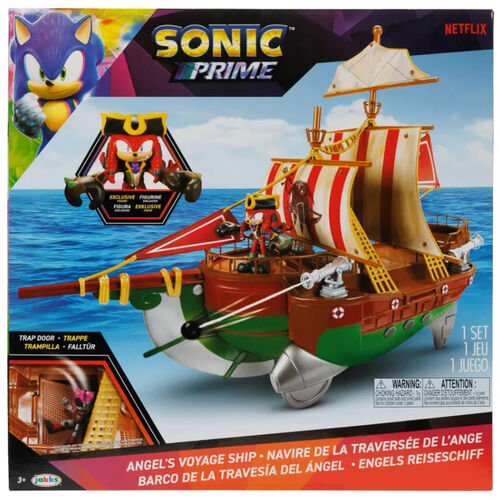 Sonic Prime Pirate Ship playset