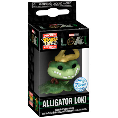 Pocket POP Keychain Marvel Loki Alligator Loki