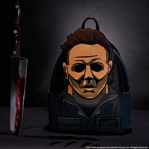 Loungefly Halloween Michael Myers Mask Cosplay backpack 26cm