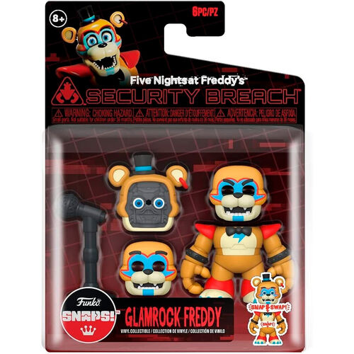 Snaps! figure Five Nights at Freddys Glamrock Freddy