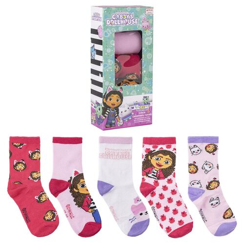 Gabby's Dollhouse Girls Brief Gift Set - 5 Pack