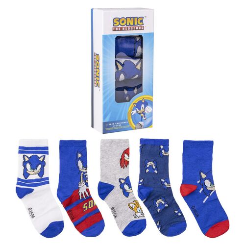 Sonic the Hedgehog pack 5 socks