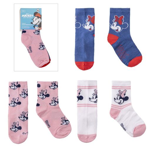 Disney Mickey & Minnie Socks 2 Pack