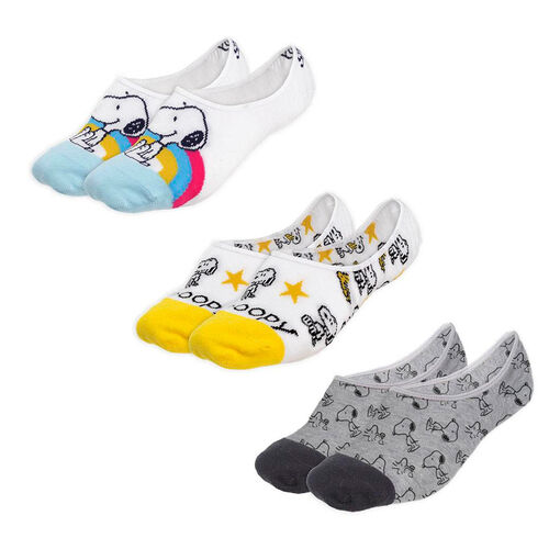 Snoopy pack 3 adult socks