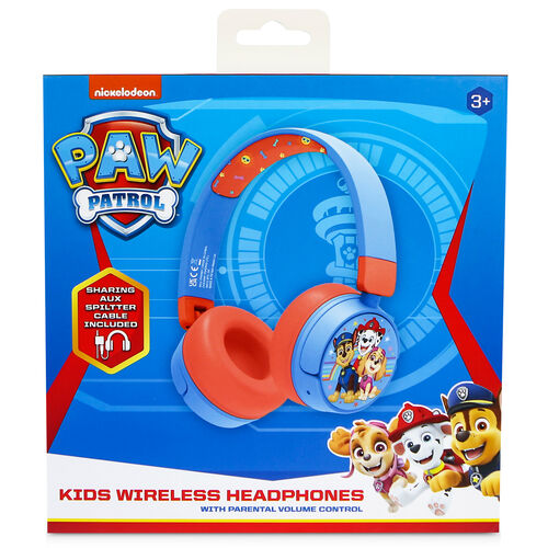 Paw Patrol wireless kids headphones