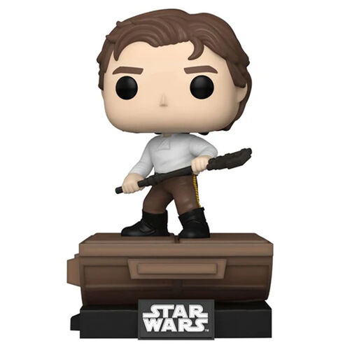 POP figure Deluxe Star Wars Jabba Skiff Han Solo Exclusive