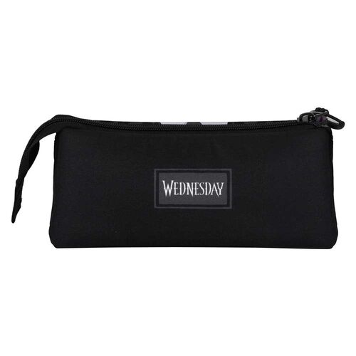 Wednesday Uniform triple pencil case