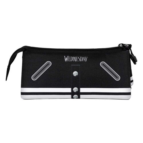 Wednesday Varsity triple pencil case