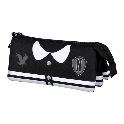 Wednesday Varsity triple pencil case