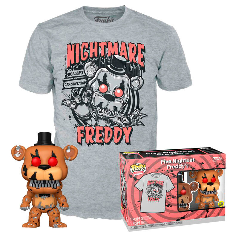 Set figure POP Tee Five Nights and Freddy Nightmare Freddy Exclusive