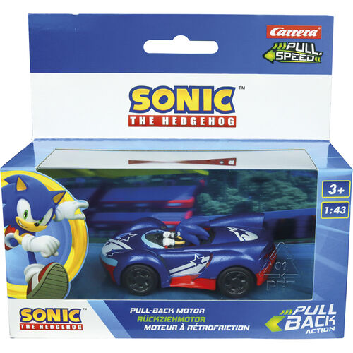 Sonic the Hedgehog pull speed assorted car