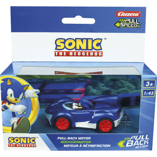 Sonic the Hedgehog pull speed assorted car