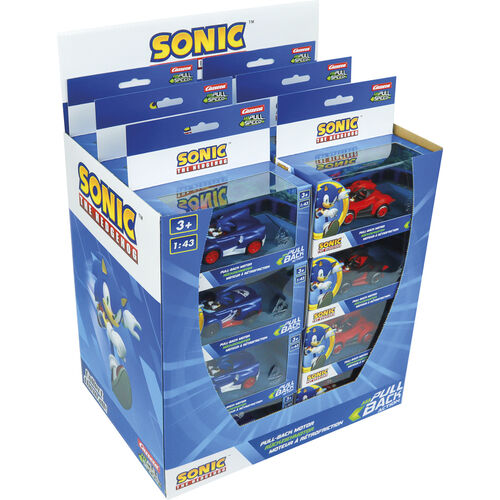 Sonic the Hedgehog pull speed assorted car